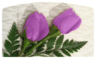 DACRO-052 2 Roses Lavender